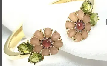 kate spade 뱅글 꽃 비쥬 커프 뱅글 팔찌