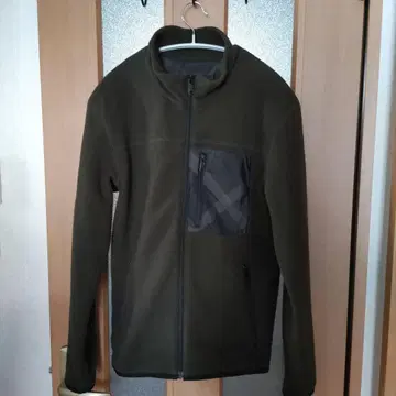 BLACKLABEL CRESTBRIDGE 올리브 그린 플리스 자켓