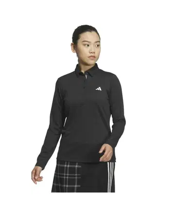 아디다스 여성용 UV 케어 피케 셔츠 XL 블랙