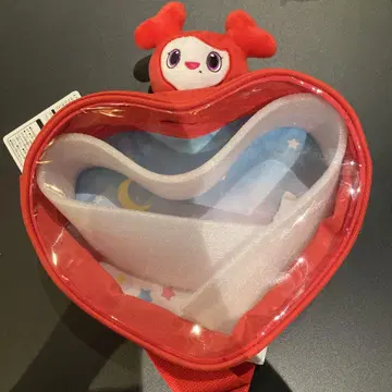 GIGO TWICE LOVELY 삐걱삐걱 바디백 빨간색 채영