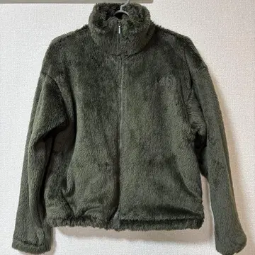 THE NORTH FACE 올리브 그린 플리스 자켓