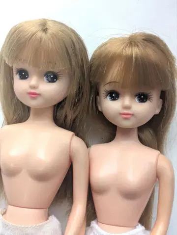 4체 눈 달린 리카짱 인형 2체 세트
