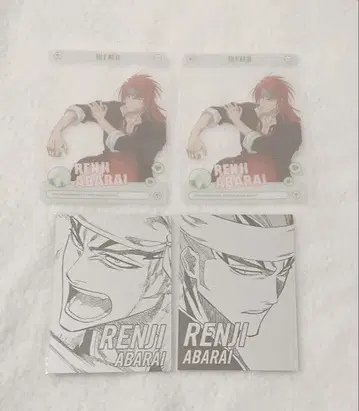 BLEACH 천년혈전편 중국 상하이 유원회권 클리어 카드 아산이 렌지