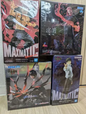 주술회전 MAXIMATIC 피규어 세트
