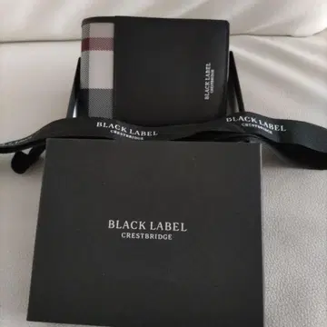 BLACK LABEL CRESTBRIDGE 접이식 지갑