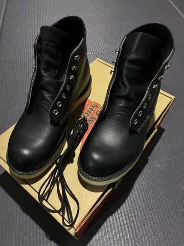 RED WING 9070 블랙 하네스 6 1/2 D