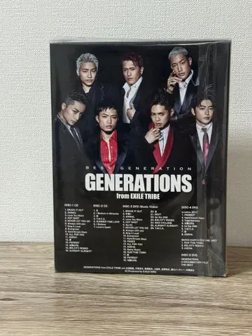 BEST GENERATION GENERATIONS 5장 세트
