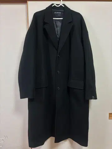 kappa 블랙 체스터 코트