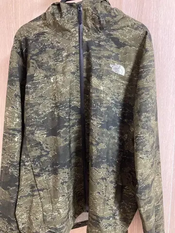 THE NORTH FACE 카모 패턴 나일론 자켓