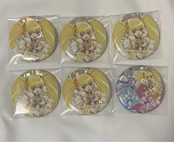 하트캐치 프리큐어 홀로그램 캔뱃지 큐어 선샤인 라포레 하라주쿠