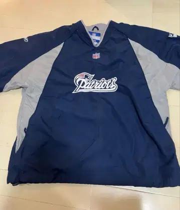 New England Patriots XL 나일론 자켓 풀오버