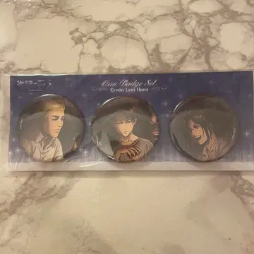 엘빈 리바이 한지 벌스데이 캔뱃지 세트 무빅