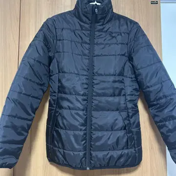 푸마 다운 자켓 블랙