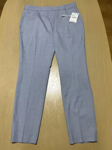 [ 미사용 새상품 ] ZARA 자라 슬랙스 라이트 블루 38 사이즈