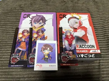 GIGO 한정판 CrazyRaccoon 프라이스 피규어 2점