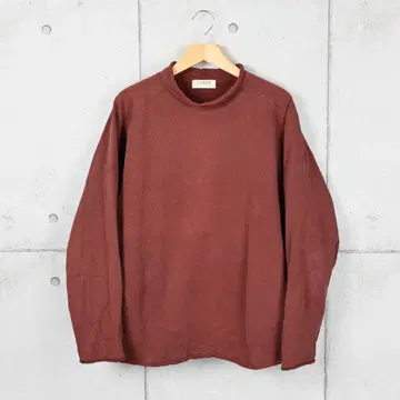 J.CREW 제이크루 롤넥 스웨트 셔츠 브라운 사이즈 L