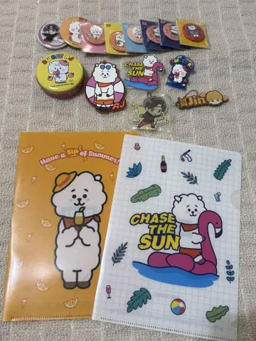 BTS BT21 TinyTan 진 RJ 굿즈 묶음 판매