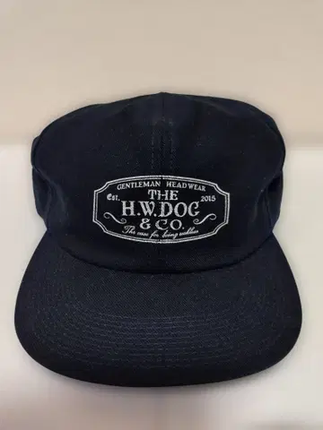 H.W.DOG & CO. 네이비 캡 새상품급