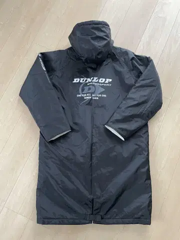 세탁 완료 [ DUNLOP ] 벤치 코트 L 나일론 자켓