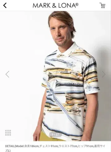 MARK&LONA 반팔 피케 셔츠 48 티 덤 포함