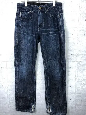 ARMANI EXCHANGE 아메카지 스트릿 구제 의류 로우라이즈 데님
