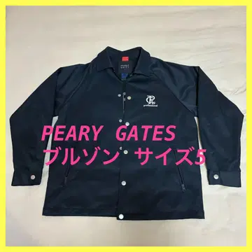 PEARY GATES 나일론 자켓 사이즈 5 네이비