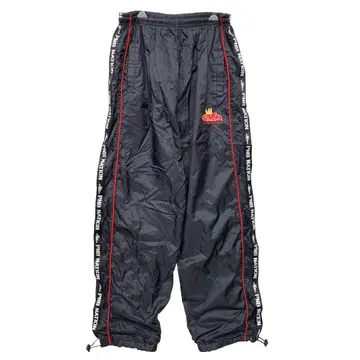 90s PNB NATION 나일론 팬츠 블랙