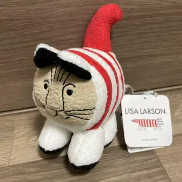 리사 라슨 빨간 꼬리 고양이 봉제 인형