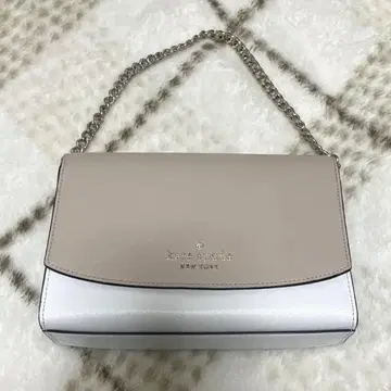 kate spade 숄더백 베이지/화이트