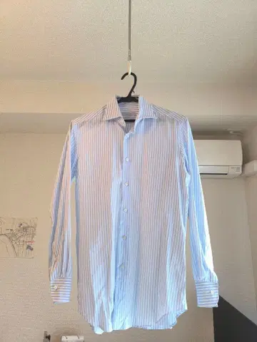 arcodio 블루 스트라이프 셔츠