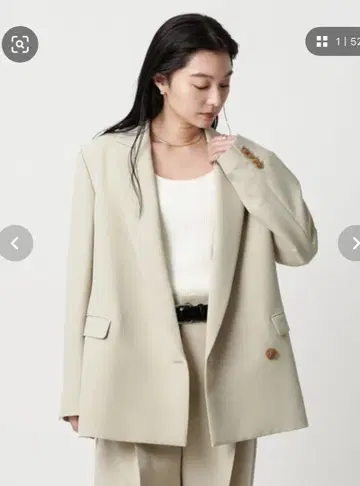 MarwUnitedArrows 백 슬릿 자켓 36 새상품