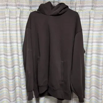 UNIQLO 다크 브라운 XL 후드티