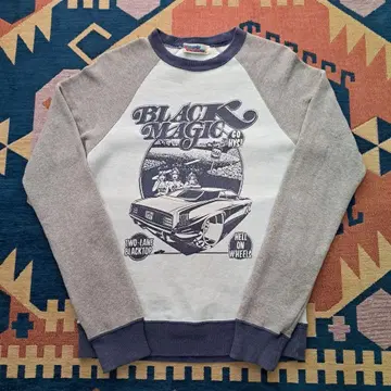 Hysteric Glamour 그래픽 트레이닝복 스카이블루와 그레이
