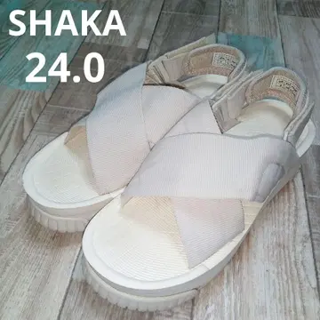 SHAKA 24.0 샤카 통굽 샌들 피에스타 누디 베이지