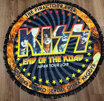 KISS의 END OF THE ROAD 2019 원형 타월
