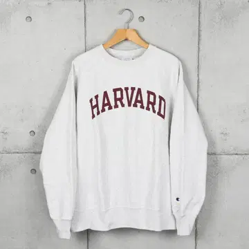 Champion HARVARD 리버스 위브 맨투맨 그레이 XL