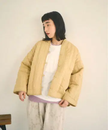 tumugu 퀼팅 자켓
