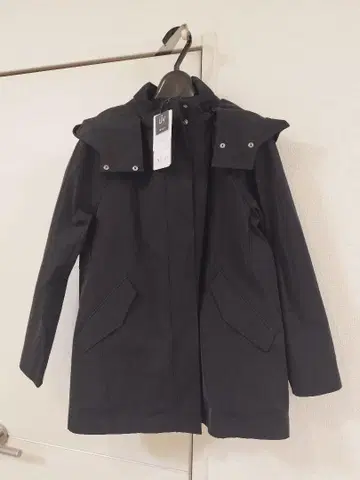 미사용 새상품 택 포함 INDIVI XXS 퍼 라이너 포함 마운틴 후드티