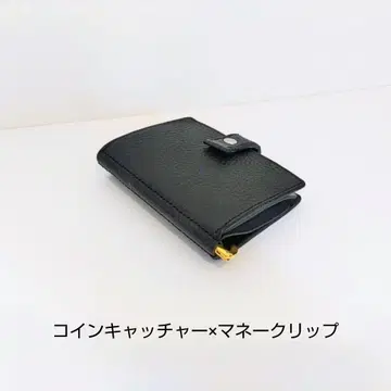 얇은 지갑 코인 포수 부착 머니클립 남성용 컴팩트 일본제