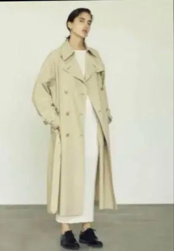 YLEVE HIGH TWIST TWILL COAT 트렌치코트 이레브