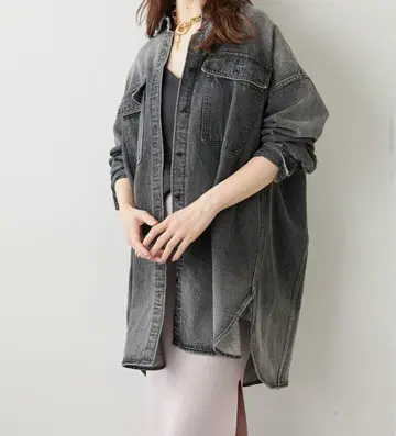 Whim Gazette DENIM 셔츠 원피스