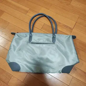 [ 발수 가공 ] 그레이 나일론 토트백