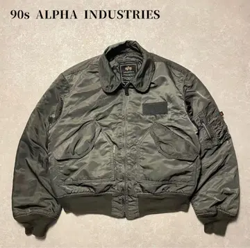 USA제 90s ALPHA CWU-45P 플라이트 자켓 밀리터리 MA-1