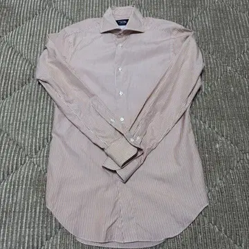 Maker's Shirt Kamakura 스트라이프 셔츠 오렌지 계열