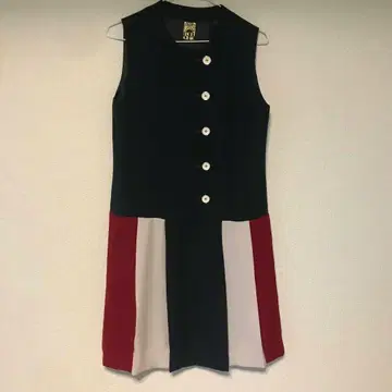Fab chic 트리콜로르 원피스