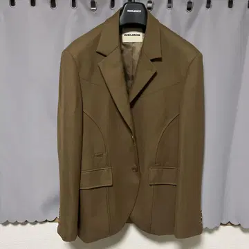 [ 새상품급 ] INSILENCE 브라운 자켓 M