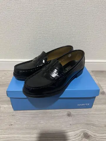 HARUTA 로퍼 블랙 23.5EE