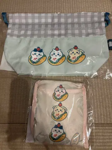 미개봉 치이카와 베이커리 에코백 토트백 런치 복조리 하치와레 토끼