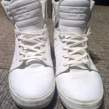 SUPRA MUSKA 001 화이트 하이컷