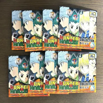 HUNTER x HUNTER 컬렉션 캔뱃지 8개 세트